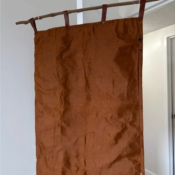 Bohemian Patchwork Wall Hanging - Rust Multicolor - Picture 2 of 8